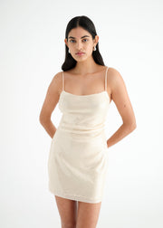 Juliano Sequin Mini Dress