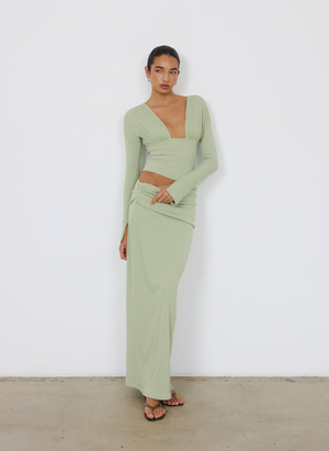 Nico Off Shoulder Maxi Dress – BENNI US
