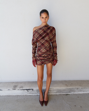 benni long sleeve dress Otto Long Sleeve Mini Dress – BENNI US