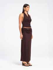 Catia Cowl Skirt