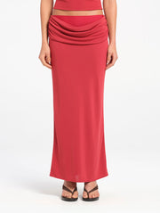 Catia Cowl Skirt
