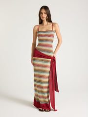 Suki Crochet Maxi Dress