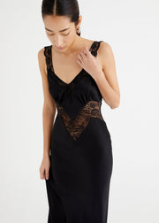 Robbie Satin Slip Dress
