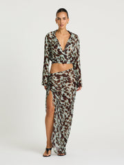 Leni Wrap Top