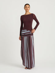 Jana Long Sleeve Maxi Dress