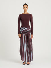 Jana Long Sleeve Maxi Dress