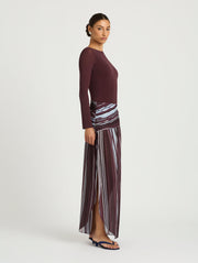 Jana Long Sleeve Maxi Dress