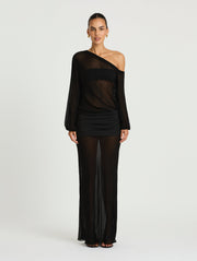 Jessa Long Sleeve Maxi Dress