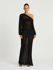 Jessa Long Sleeve Maxi Dress